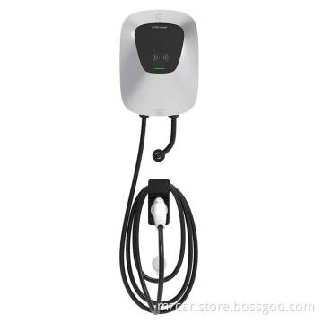 Europese standaard Nieuw energievoertuig 11KW Single Gun Wall Monted Charging Pile American Standard 7KW Charging Gun